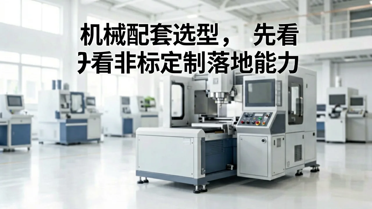 机械配套选型,先看非标定制落地能力