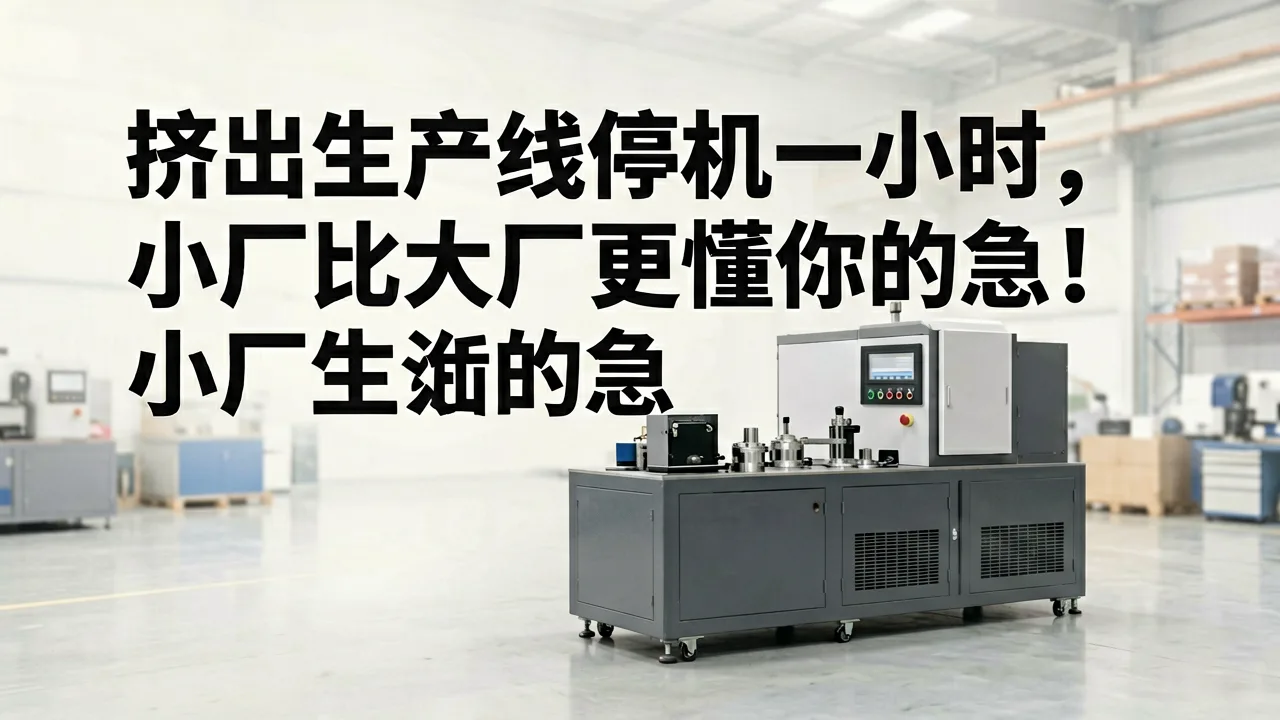 挤出生产线停机一小时,小厂比大厂更懂你的急