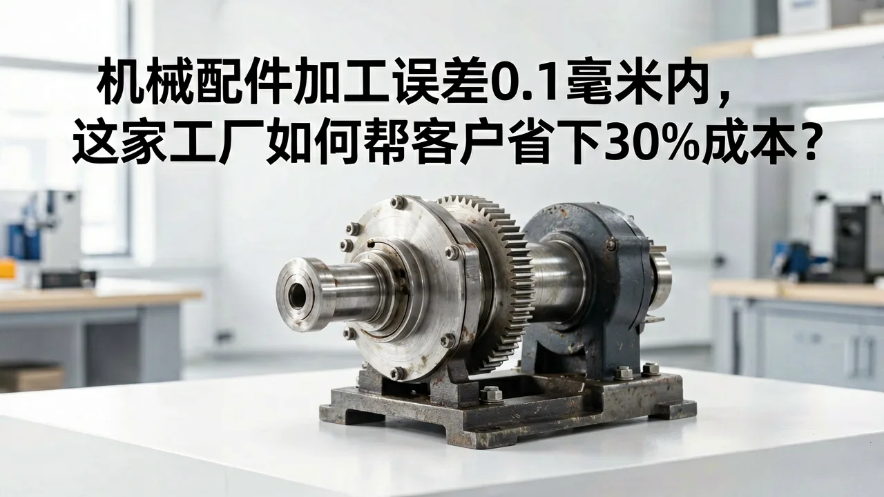 机械配件加工误差0.1毫米内,这家工厂如何帮客户省下30%成本